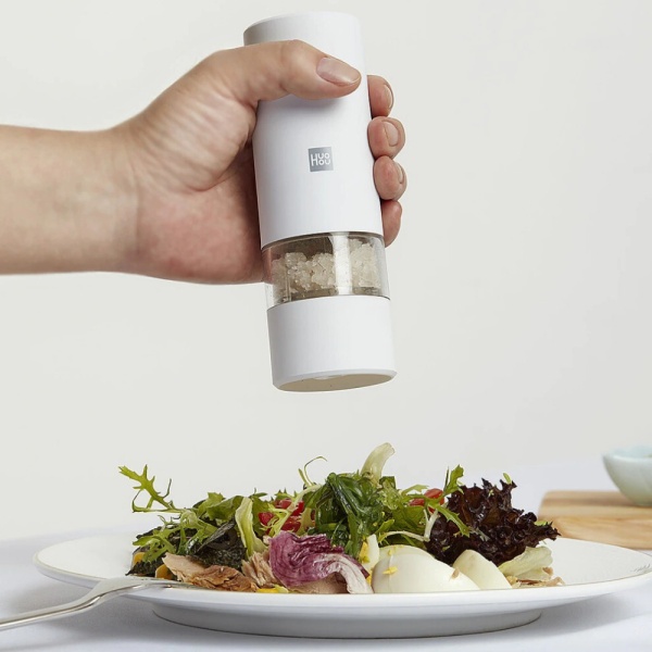 Электрическая мельница со встроенным аккумулятором HuoHou Electric Grinder Rechargable, белый